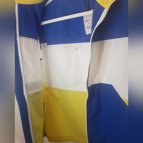 Peter Millar Sailing Vest in Nautilus Blue Multi Stripes Size 2XL - Picture 5 of 12